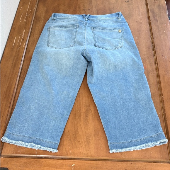 Democracy AbSolution Light Blue Skimmer Jeans Size 6 - Picture 9 of 10